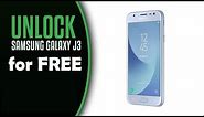 Unlock Samsung Galaxy J3 Free - Unlock Code For Samsung J3 Unlocking - Official Unlock Method