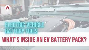 Electric vehicle high voltage battery pack fire basics for emergency responders