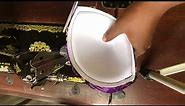 How to cover a bra cup with fabric and lining | Cutting and Sewing | step by step detailed tutorial