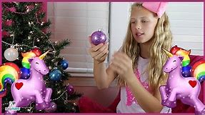 How to Make Sparkly Glitter Unicorn Holiday Ornaments