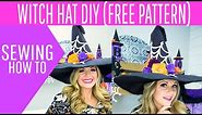 How to make a Witch Hat (Free Pattern!)