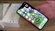 Apple iPhone XS Max 512 GB Space Grau unboxing und Anleitung