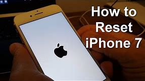 How to reSet iphone 7 / Unlock iPhone 7 with iTunes & how to factory reset iphone - Keep it Easy!
