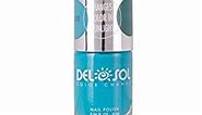 Del Sol Color-Changing Nail Polish - Down to Earth - Changes Color from Cyan to Veridian in the Sun - Quick dry, 5-Free Nail Lacquer - .34 fl oz/ 10mL