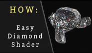Blender Tutorial - Diamond Shader