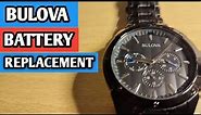 Bulova Battery Replacement,how to change a battery on bulova