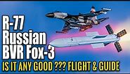 DCS World | Chinese Flanker J-11 & Russian r-77 missiles BVR guide
