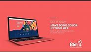 Laptop Mockup for Web Template Promo - After Effects Template