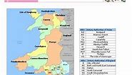 Wales Editable Map