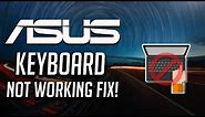 Fix Asus Keyboard Not Working Windows 10/8/7/11 - [3 Solutions 2024]