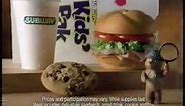 1999 Subway Kid's Pak Commercial