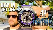 Day in The Life With The AP Black Panther! - AP Royal Oak Concept Flying Tourbillion