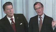 George H. W. Bush and Ronald Reagan Debate On Immigration In 1980