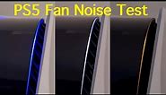 PS5 Fan Noise Test - Disc and Disc-less Gameplay, Powering On/ Off, Rest Mode.