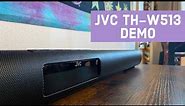 JVC TH-W513B Sound Bar Sound Test