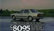 1984 Mazda 626 Sport Sedan Commercial