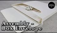 How to assemble our Invitation box envelopes - DIY Wedding Invitations | Eternal Stationery