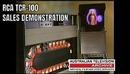 RCA TCR-100 Videotape Cartridge System, Sales Reel