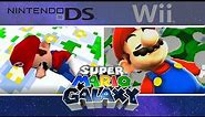Super Mario Galaxy Graphics Comparison (Wii VS DS)