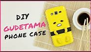 DIY gudetama Phone Case | DIY Iphone Case | ぐでたま Polymer Clay Tutorial