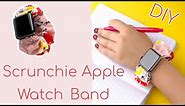 DIY Scrunchie Apple Watch Band