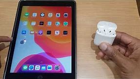 Connect Airpods to iPad How To