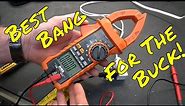 Harbor Freight CM1000A Ames Instruments AC/DC Clamp Meter Review & how to use! New Tool Day Tuesday