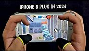 IPHONE 8 PLUS IN 2023 | ATW MACAZ VS PHARAOH X SUIT PLAYER | 4 FINGERS CLAW HANDCAM | PUBG MOBILE