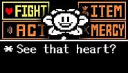 What if You Use BUTTONS In the First Flowey Encounter? [ Undertale ]