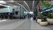 Walking Tour San Francisco Int'l Airport International Terminal check-in and departure level