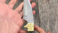 Handmade Hunting Skinner Bushcraft Knife 440c steel 9 inches