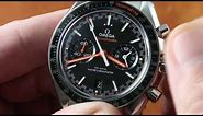 Omega Speedmaster RACING Chronograph 329.30.44.51.01.002 Luxury Watch Review