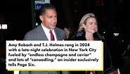 Inside Amy Robach and T.J. Holmes romantic New Year's Eve celebrations: 'Endless champagne' and 'canoodling'
