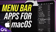 Top 5 Best Menu Bar Apps For Your Mac You Need to Use! | Guiding Tech