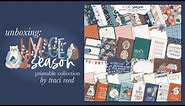 Unboxing the Brand New Hygge Season & Hygge Winter Digital/Printable Scrapbooking Colelction by Trac