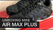 ✔️ Nike Air Max Plus Unboxing & On Feet | Triple Black