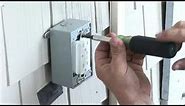 Electrical Help : How to Install a Power Receptacle Outside