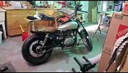 BOBBER BUILD 125CC KAWASAKI ELIMINATOR