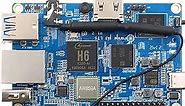 Orange Pi 3 LTS Allwinner H6 2GB LPDDR3 8GB EMMC Flash Quad Core 64 Bit Single Board Computer Support Android 9.0, Ubuntu, Debian Mini PC (PI3 LTS)