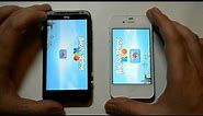 Samsung Galaxy Note vs iPhone 4S vs HTC EVO 3D (test and comparison)