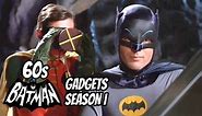 1966 BATMAN - ALL THE GADGETS - SEASON 1