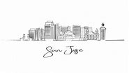 Skyline Wall Art Canvas City Picture Poster