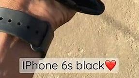 Iphone 6s black cover