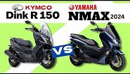 Kymco Dink r150 vs Yamaha NMAX 2024 | Side by Side Comparison | Specs & Price | 2023 Philippines
