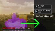 How to make a custom enchanted golden apple in Minecraft
