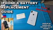 Iphone X battery replacement guide | Philippines