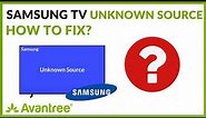Samsung Unknown Sources Blue Screen Issue Fix - How to Fix Samsung TV Unknown Sources?