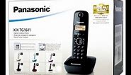 Panasonic KX-TG1611 DECT PHONE - UNBOXING
