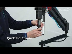 CHUMPOWER AIR TAPPING MACHINE: DUAL-SPEED & DEPTH CONTROL