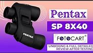 Pentax SP 8x40 Binoculars unboxing & full detailed review after testing - FotoCart India